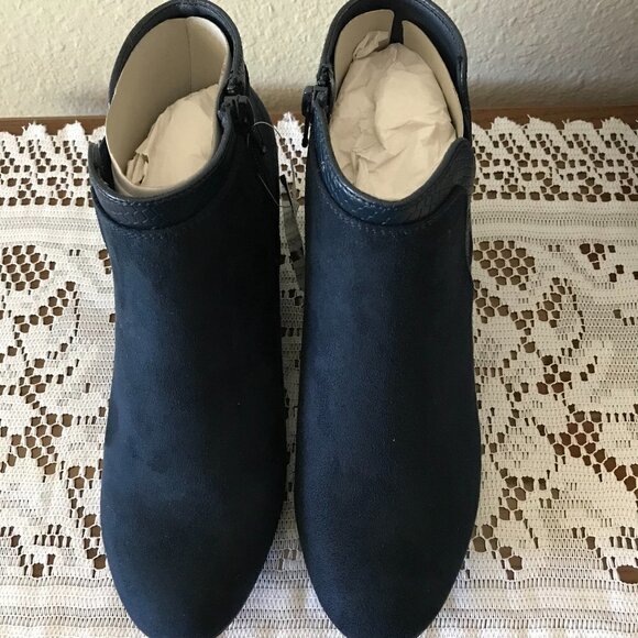 NWT Croft & Barrow Ocelot Women's Ankle Boots - 6W - Picture 10 of 11